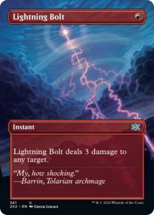 Lightning Bolt (Borderless) [2X2 - 361]