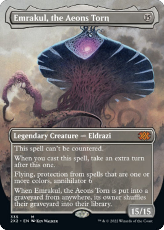 Emrakul, the Aeons Torn (Borderless) [2X2 - 335]