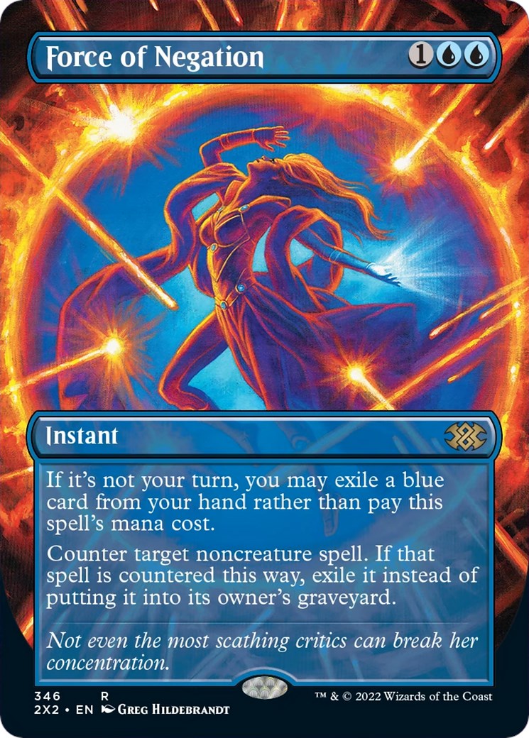 Force of Negation (Borderless) [2X2 - 346]