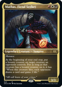 Mathas, Fiend Seeker (Foil Etched) [2X2 - 523]