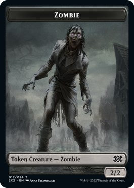 Zombie // Knight Double-Sided Token