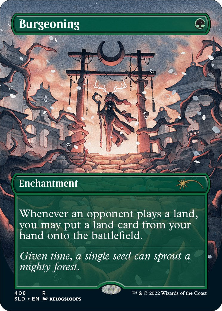 Burgeoning (Borderless)