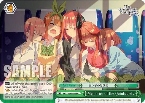 Memories of the Quintuplets [5HY/W90 - 5HY/W90-E048 CC]