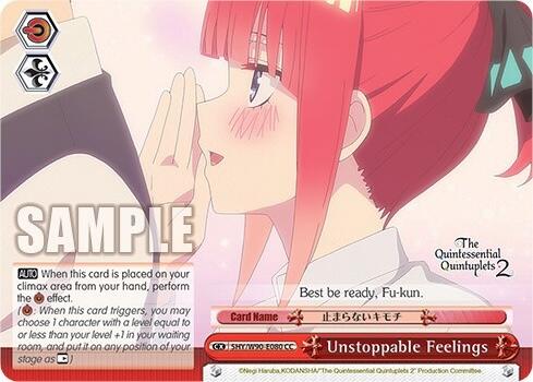 Unstoppable Feelings [5HY/W90 - 5HY/W90-E080 CC]