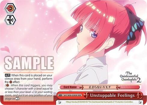 Unstoppable Feelings (RRR)