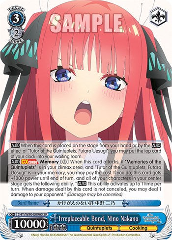 Irreplaceable Bond, Nino Nakano (SR)