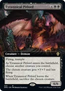 Tyrannical Pitlord (Extended Art) [DMU - 425]