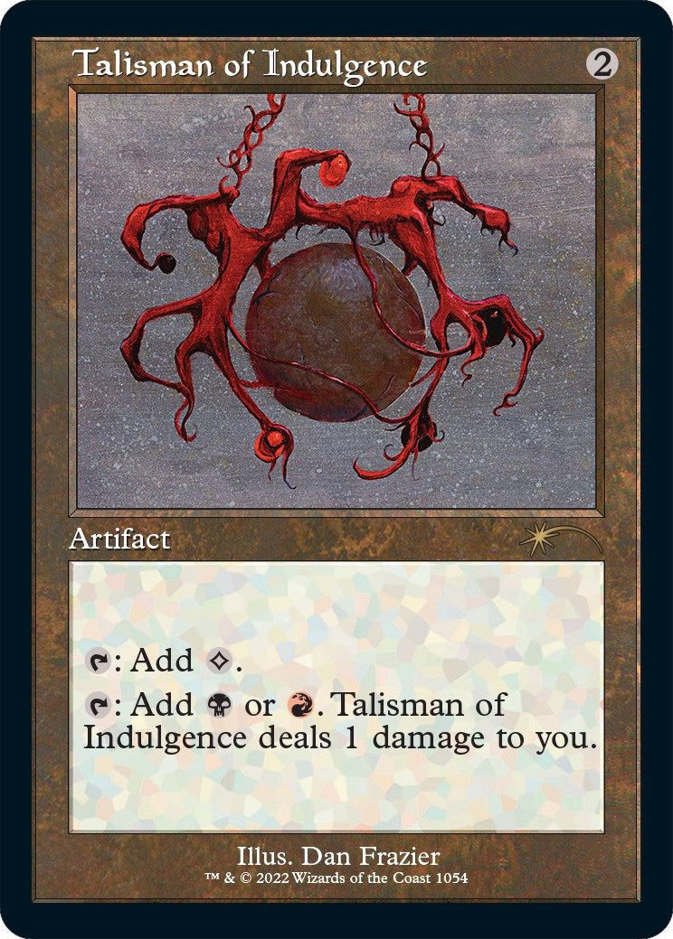 Talisman of Indulgence (Retro Frame)
