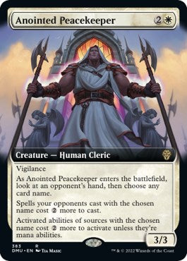 Anointed Peacekeeper (Extended Art) [DMU - 383]