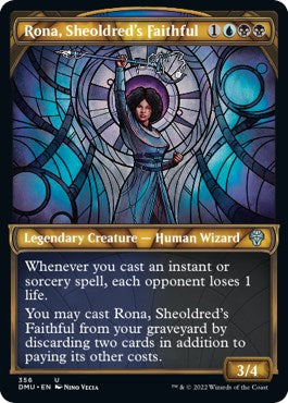 Rona, Sheoldred's Faithful (Textured Foil) [DMU - 356]