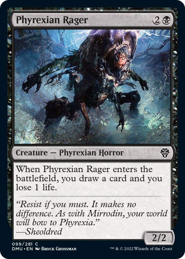 Phyrexian Rager [DMU - 99]