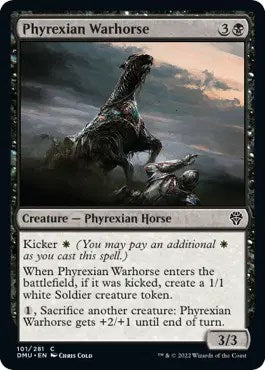 Phyrexian Warhorse [DMU - 101]