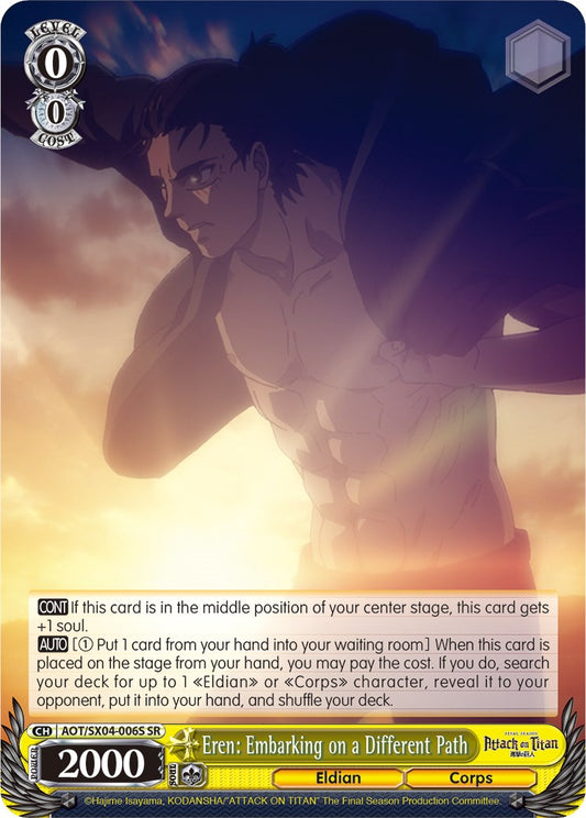 Eren: Embarking on a Different Path (SR) [AOT3 - AOT/SX04-006S SR]