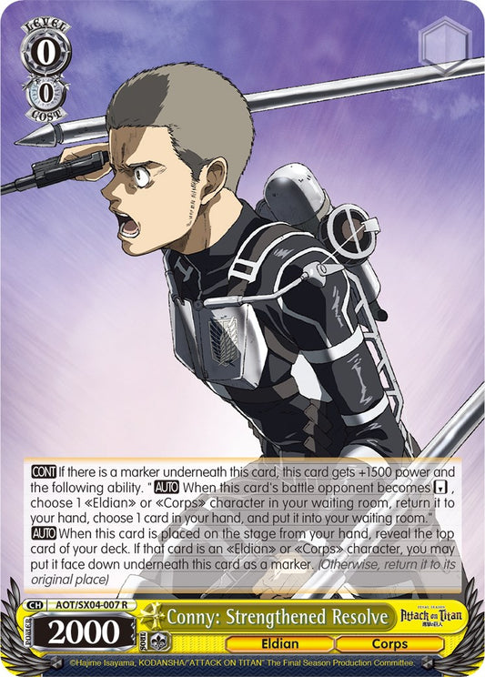 Conny: Strengthened Resolve [AOT3 - AOT/SX04-007 R]