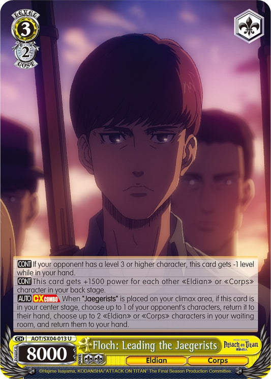 Floch: Leading the Jaegerists [AOT3 - AOT/SX04-013 U]