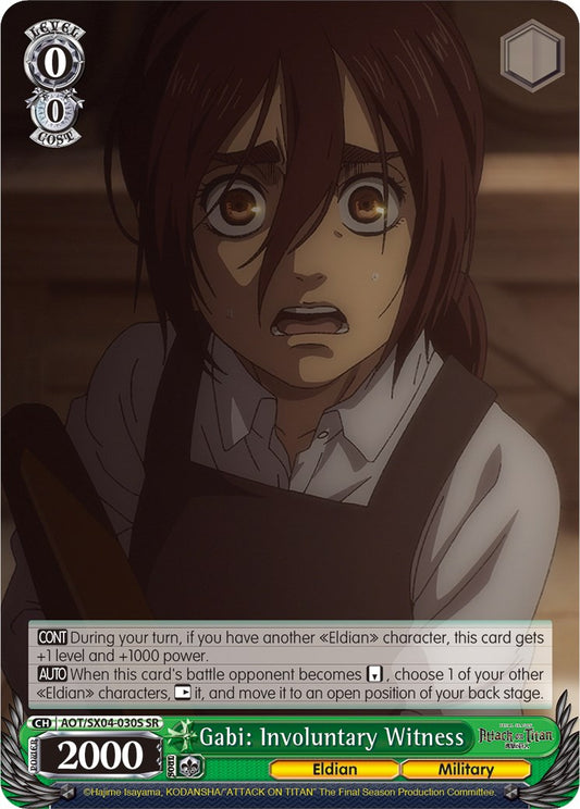 Gabi: Involuntary Witness (SR) [AOT3 - AOT/SX04-030S SR]