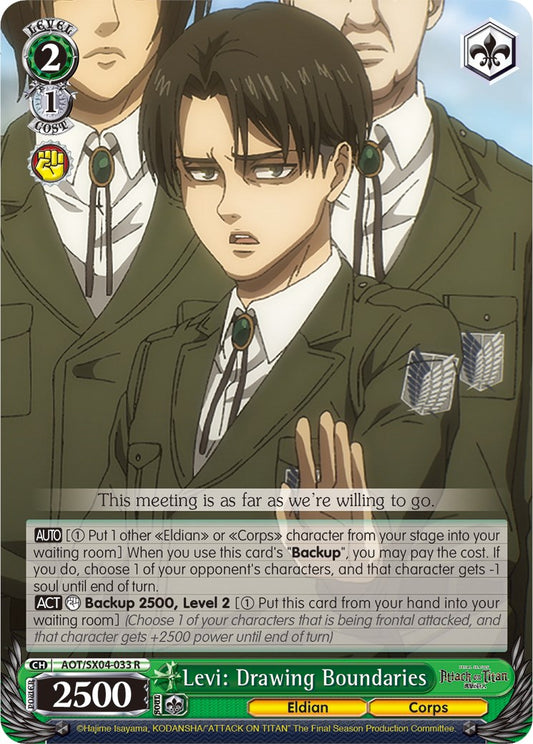 Levi: Drawing Boundaries [AOT3 - AOT/SX04-033 R]