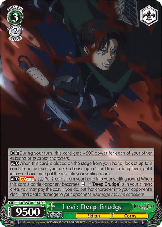 Levi: Deep Grudge [AOT3 - AOT/SX04-034 R]