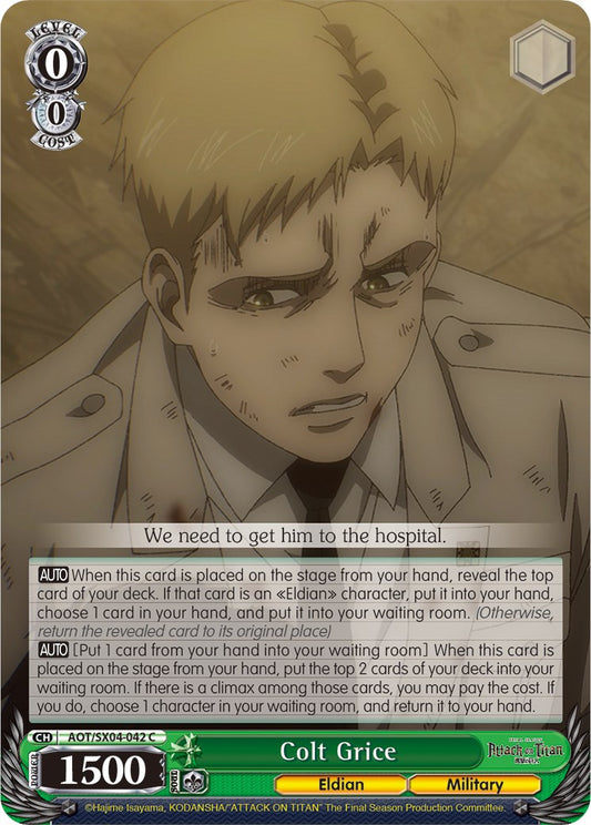 Colt Grice [AOT3 - AOT/SX04-042 C]