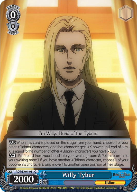 Willy Tybur [AOT3 - AOT/SX04-081 C]