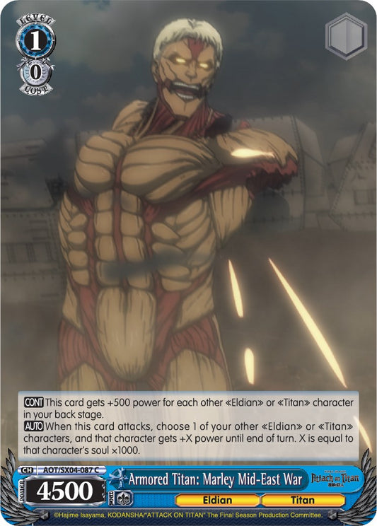 Armored Titan: Marley Mid-East War [AOT3 - AOT/SX04-087 C]