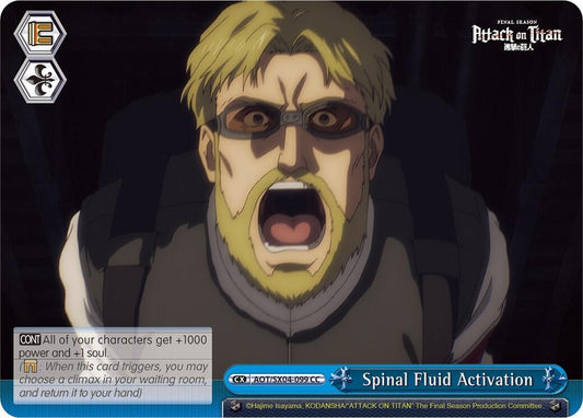 Spinal Fluid Activation [AOT3 - AOT/SX04-099 CC]