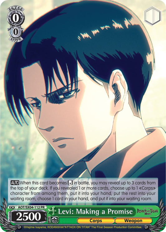 Levi: Making a Promise [AOT3 - AOT/SX04-112 PR]