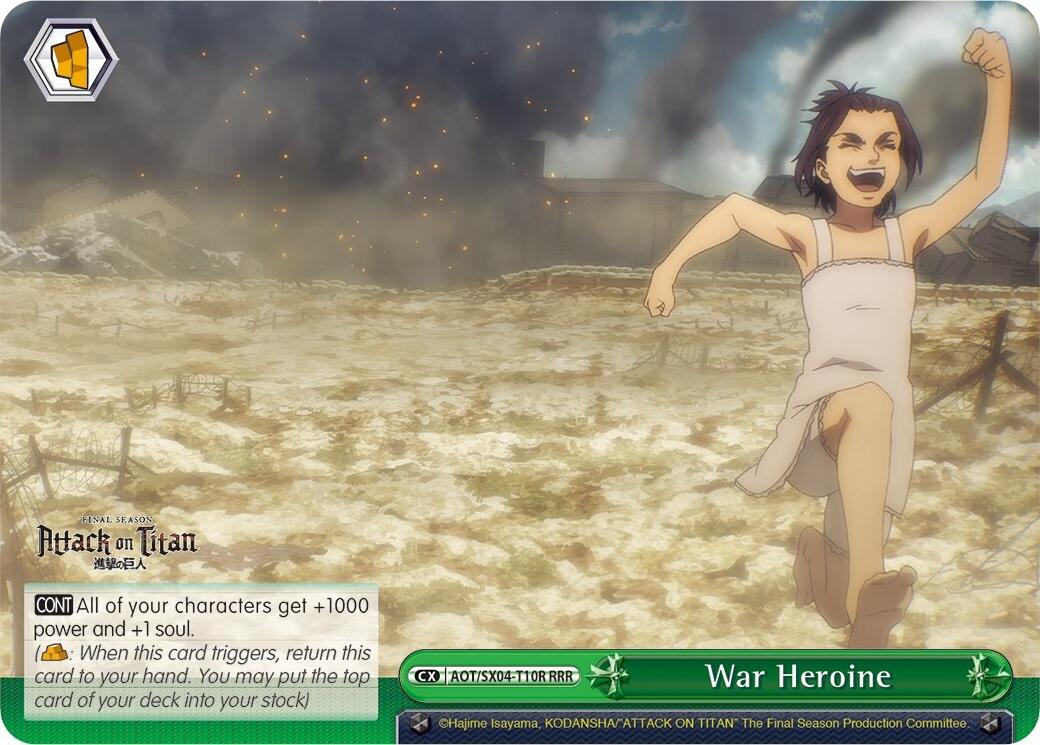 War Heroine (RRR) [AOT3 - AOT/SX04-T10R RRR]