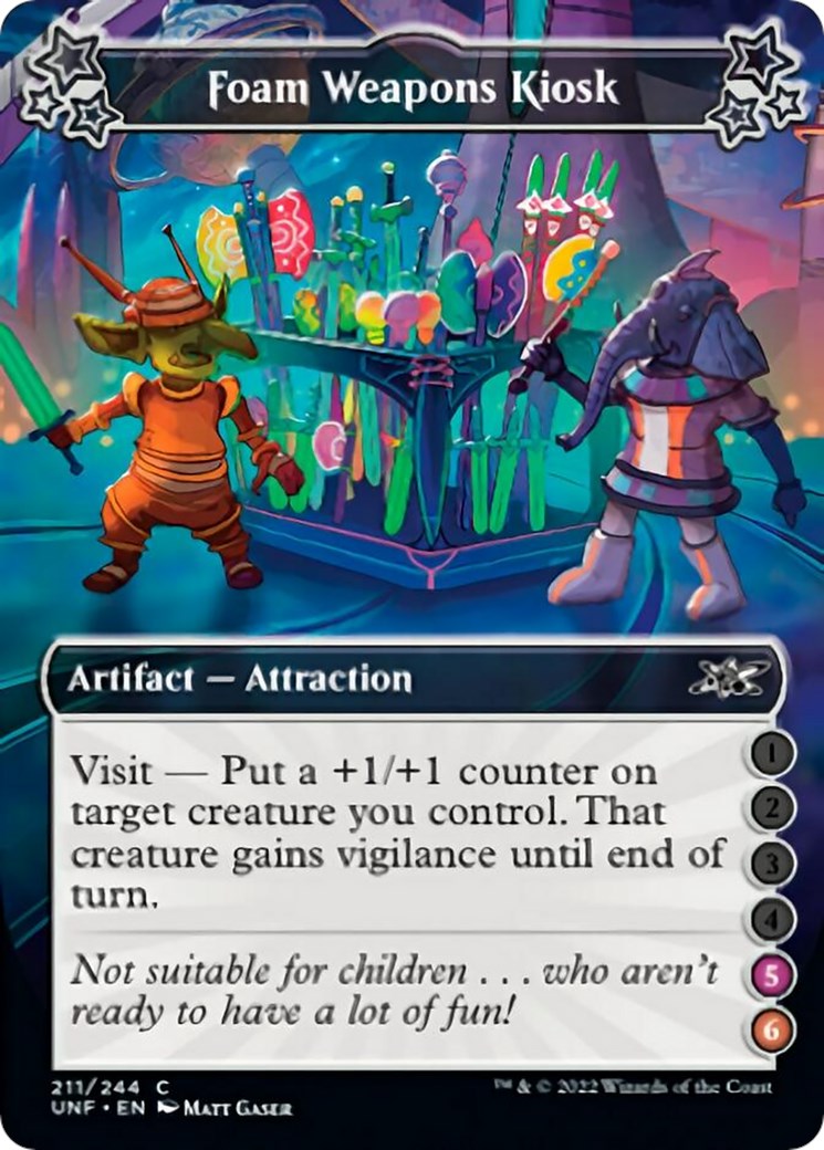 Foam Weapons Kiosk (5-6)
