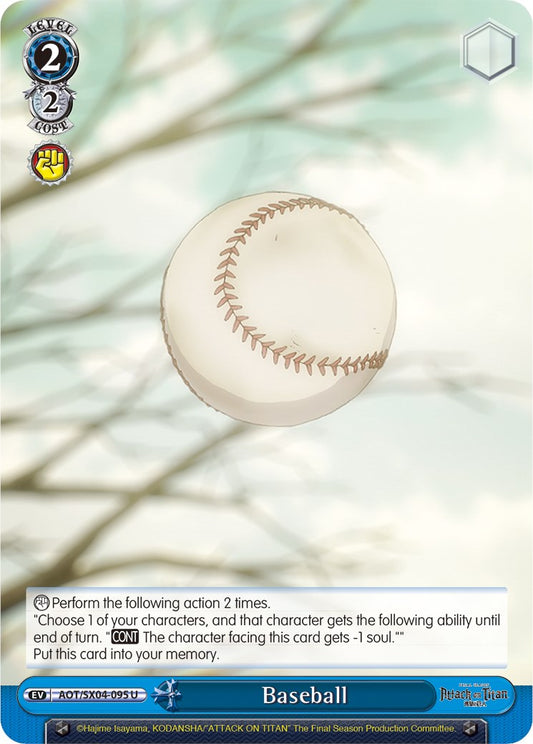 Baseball [AOT3 - AOT/SX04-095 U]