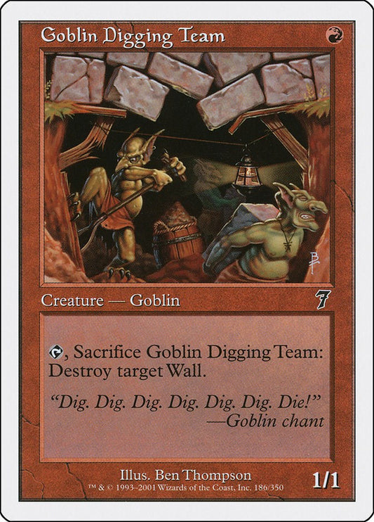 Goblin Digging Team [7ED - 186]