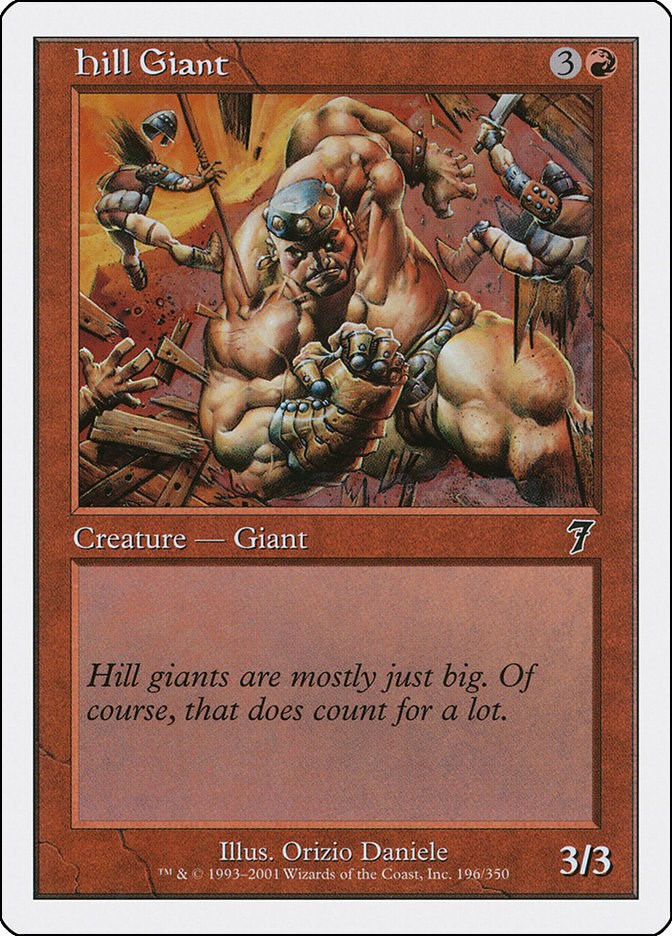 Hill Giant [7ED - 196]