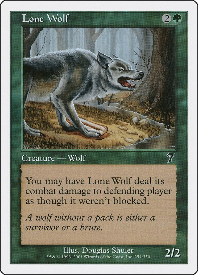 Lone Wolf [7ED - 254]