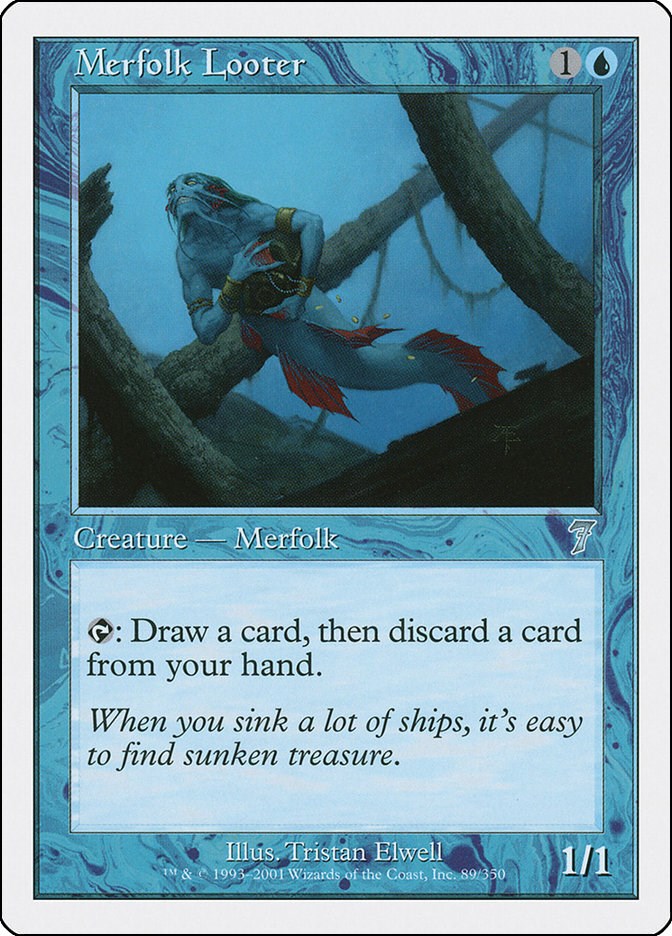 Merfolk Looter [7ED - 89]