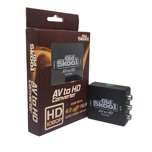 AV to HD Converter With Aspect Ratio Switch (Old Skool)