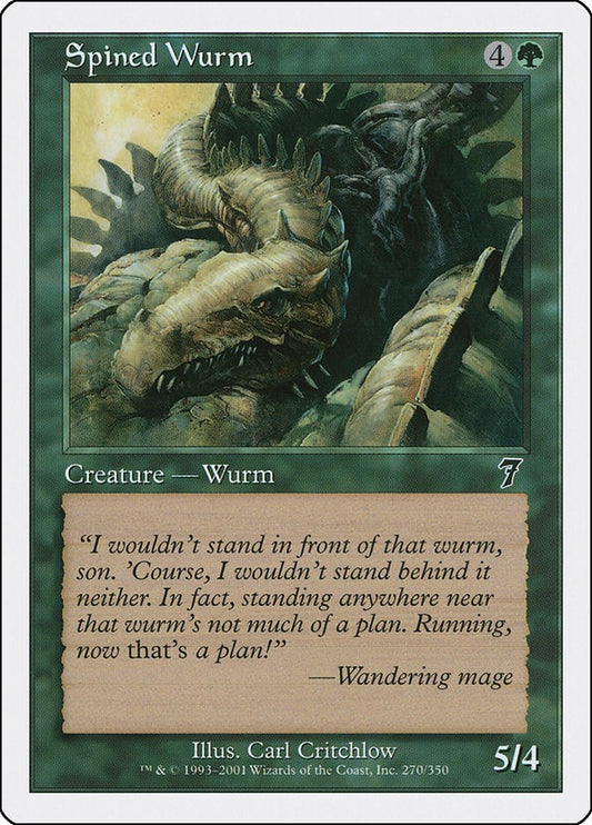 Spined Wurm [7ED - 270]