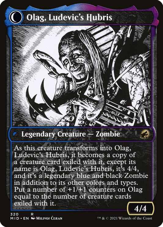 Ludevic, Necrogenius (Showcase) (Back)