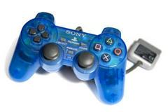 Clear Blue Dual Shock Controller