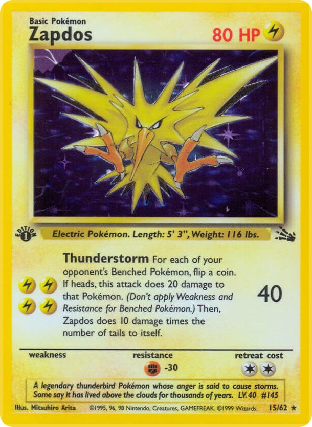 Zapdos (15) [FO - 15/62]