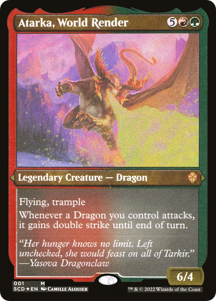Atarka, World Render (Foil Etched)