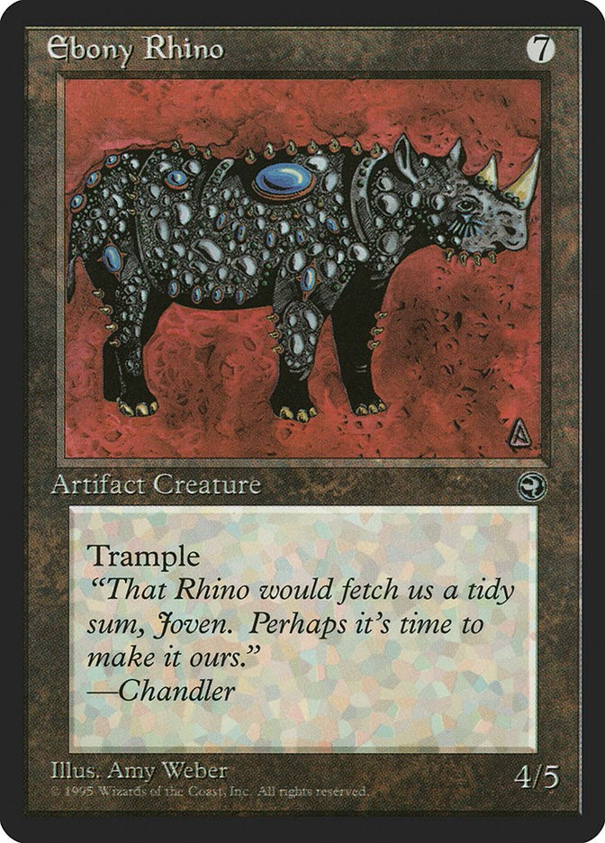 Ebony Rhino [HML - N/A]