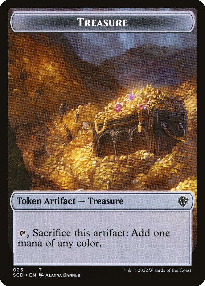 Treasure Double-Sided Token