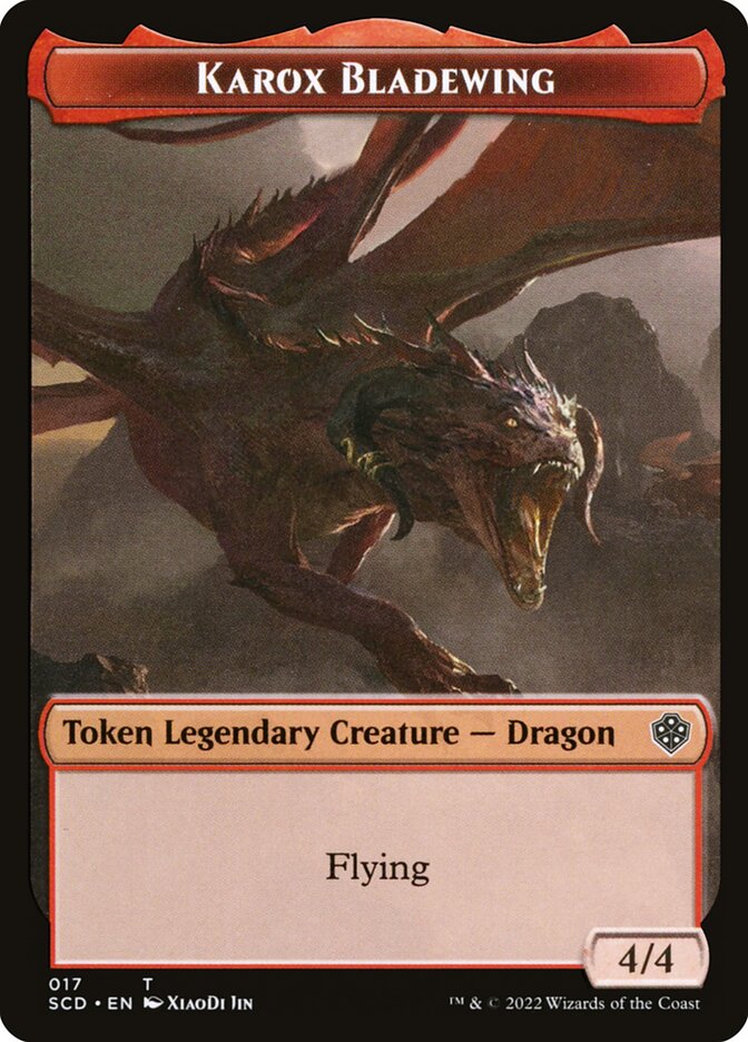 Karox Bladewing Double-Sided Token