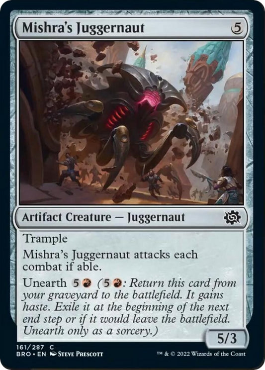 Mishra's Juggernaut [BRO - 161]