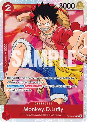 Monkey.D.Luffy (024) [OP01 - OP01-024]