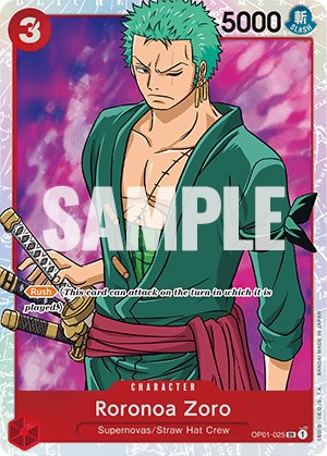 Roronoa Zoro (025) [OP01 - OP01-025]