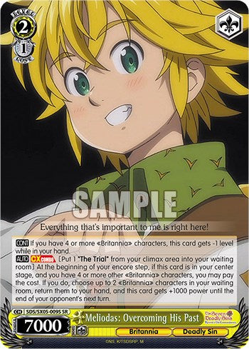 Meliodas: Overcoming His Past (SR) [SDS - SDS/SX05-009S SR]