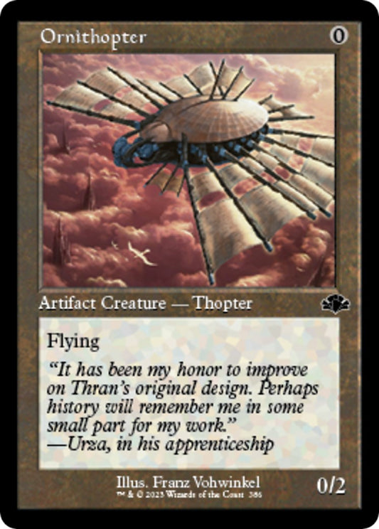 Ornithopter (Retro Frame) [DMR - 386]