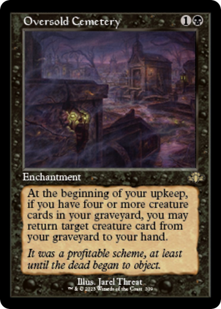 Oversold Cemetery (Retro Frame) [DMR - 309]