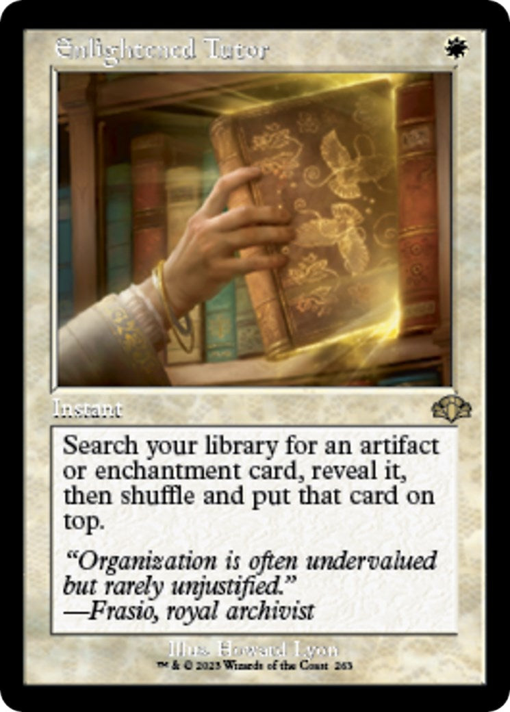 Enlightened Tutor (Retro Frame) [DMR - 263]